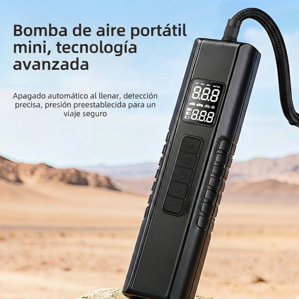 Compresor de Aire Digital Portátil